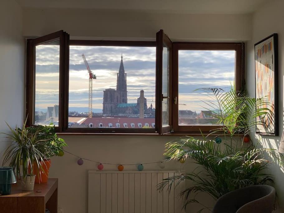Panorama Cathedrale - Appt Lumineux Avec Parking Prive Apartman Strasbourg Kültér fotó